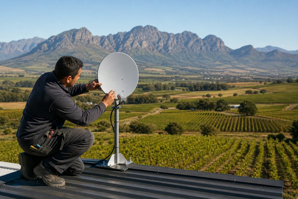 Why line-of-sight is everything in the Winelands
