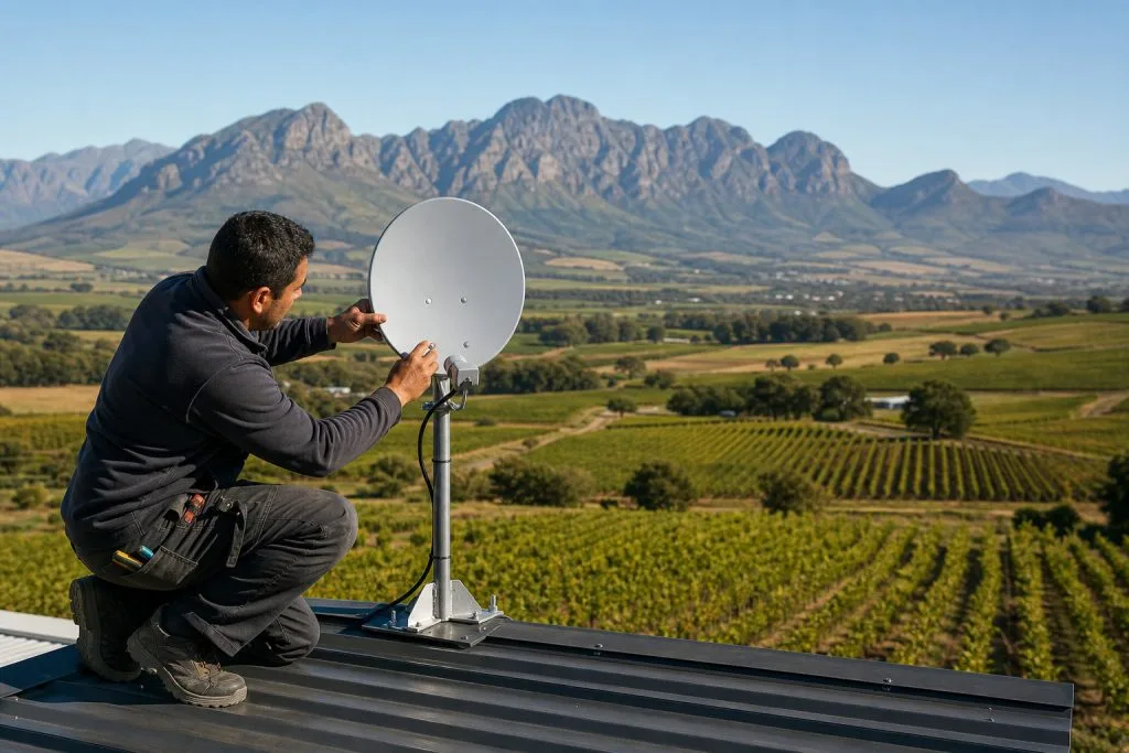 Why line-of-sight is everything in the Winelands